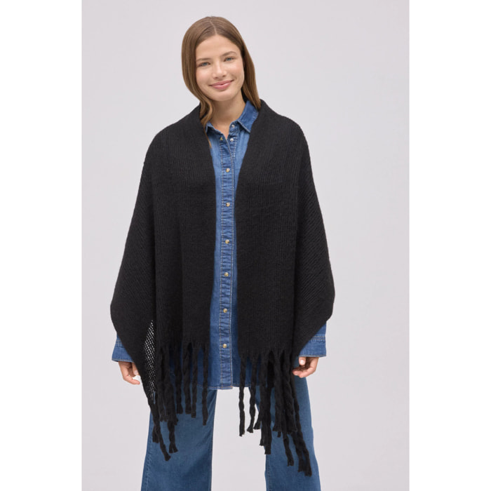 Sciarpa nera semplice