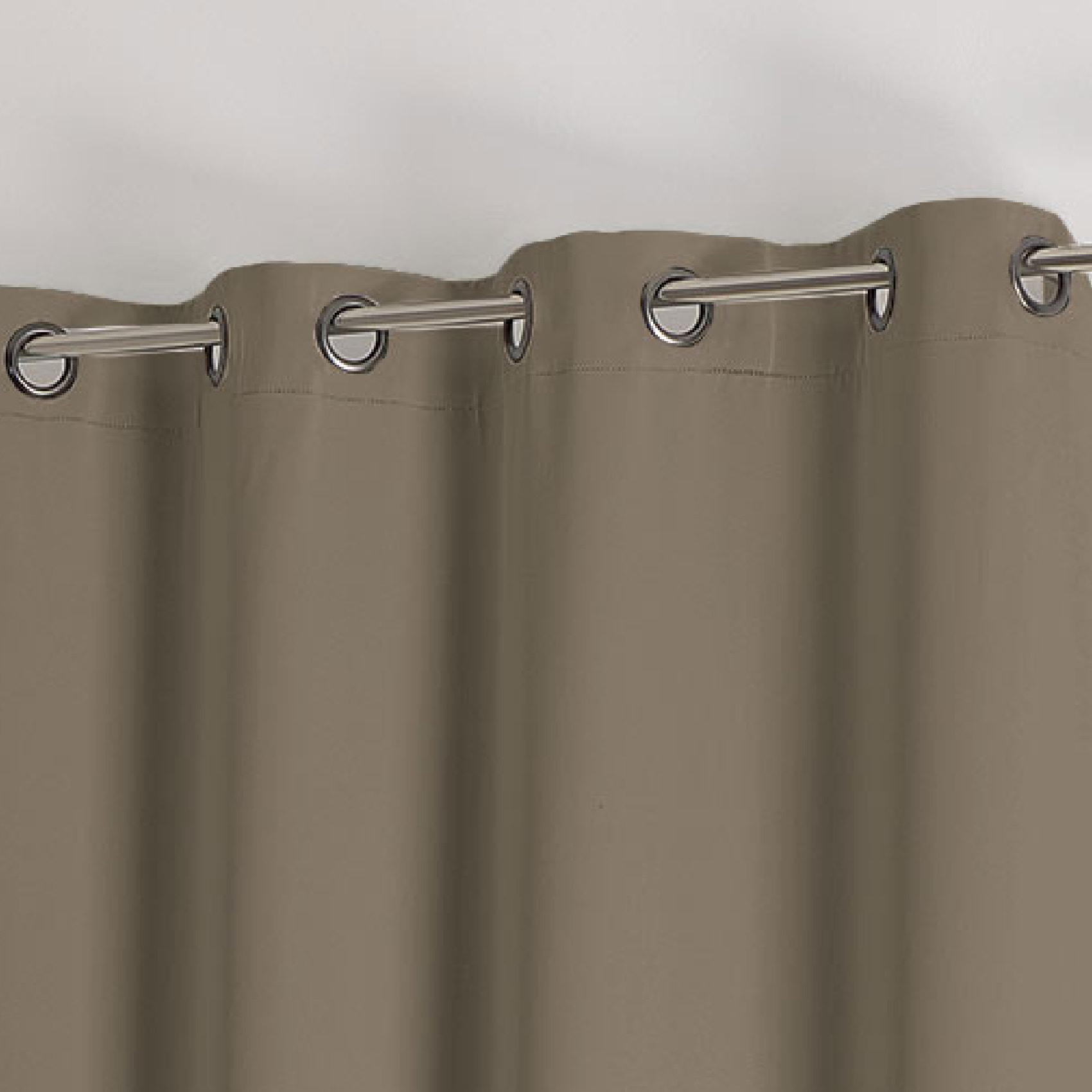 Rideau occultant ignifugé M1 non feu - Taupe
