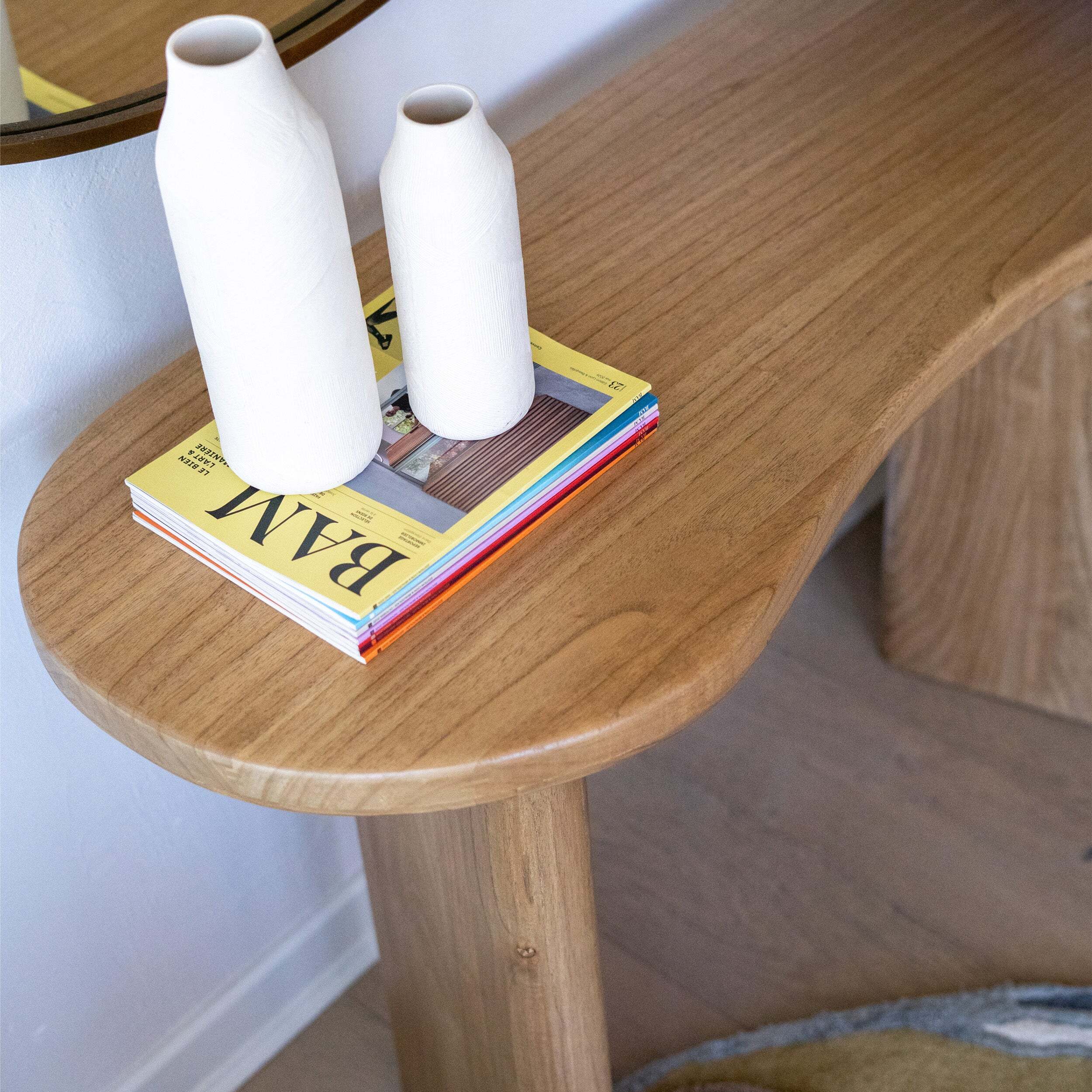 Console en bois massif de mindi - Brandan