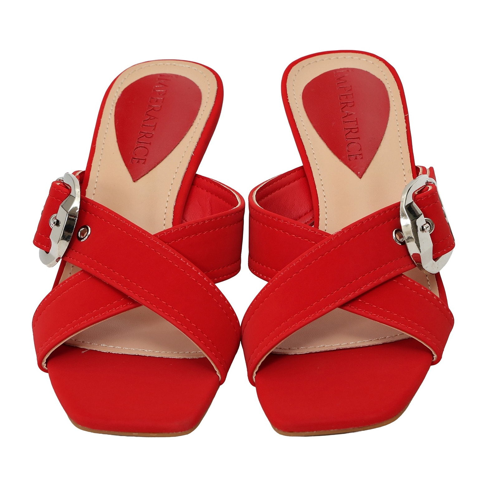 Sandali incrociati - tacco 6,0 cm