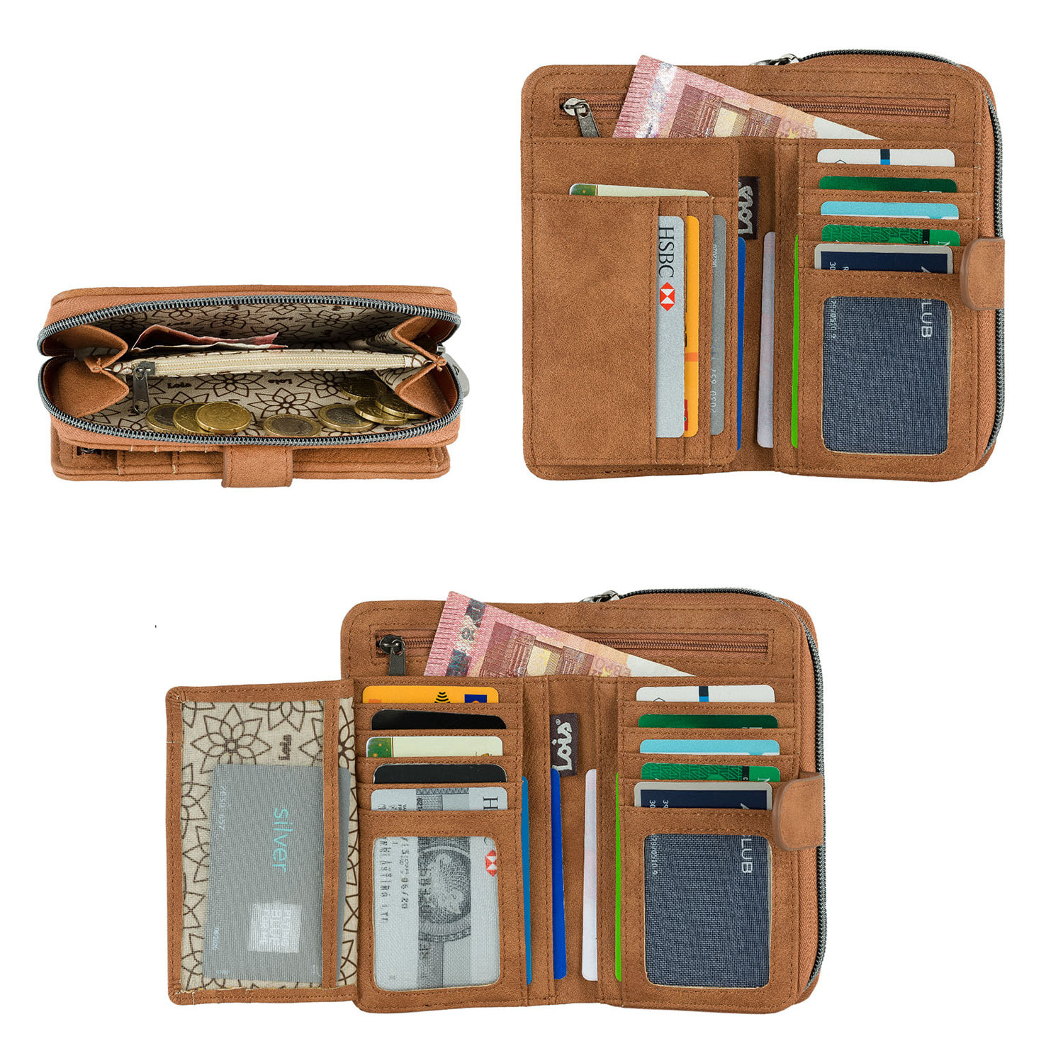 Cartera Lois Redwood Camel