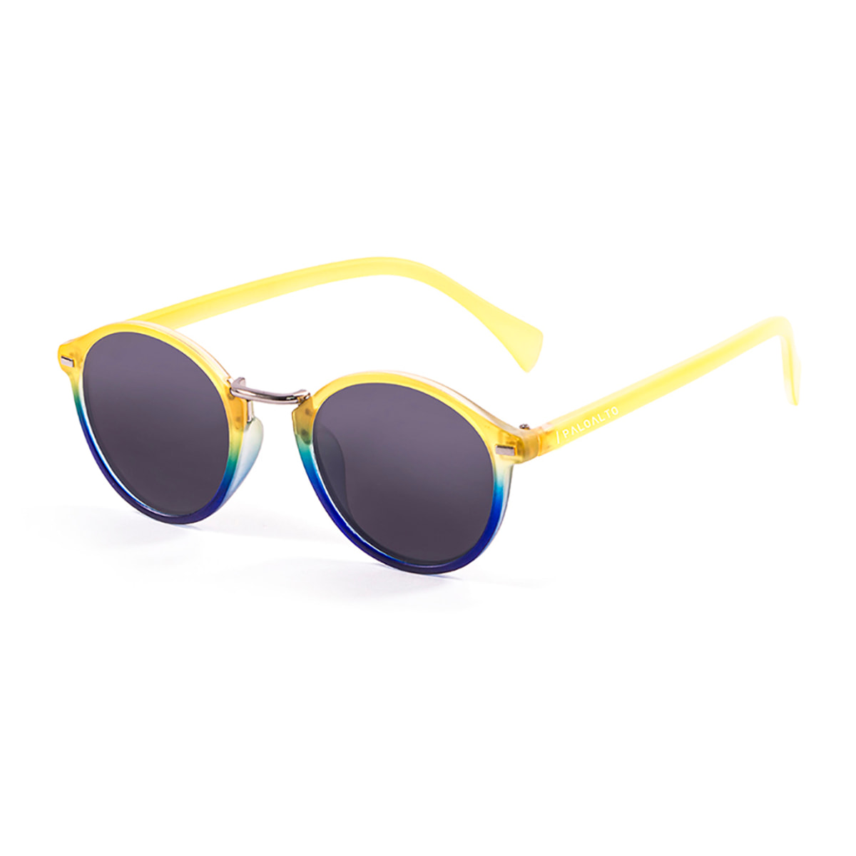Gafas de sol PALO ALTO MARYLAND - Amarillo transparente arriba / Azul mate abajo y ahumada