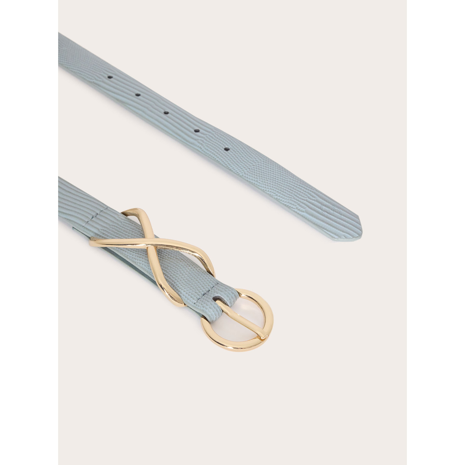 Motivi - Cinturón con pasador de metal - Light - blue
