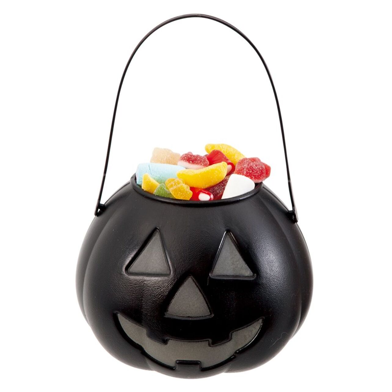 CALABAZA PORTACARAMELOS GLOW IN DARK