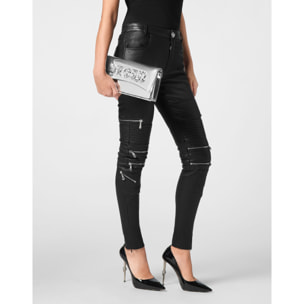 PHILIPP PLEIN Handle Bag GOTHIC PLEIN