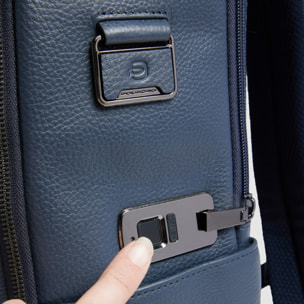 Piquadro Zaino da viaggio con chiusura a impronta digitale
