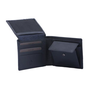 Portafoglio  da uomo In Vera pelle Made in Italy 9,5x12x3 cm