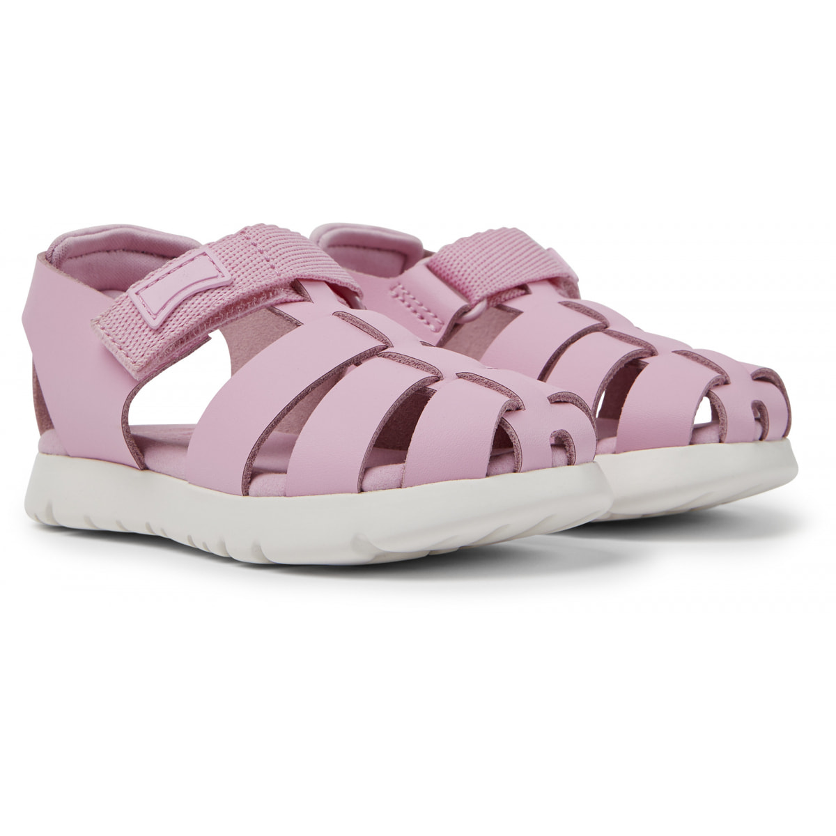 Sandalias - CAMPER Oruga - Rosa - Cuero liso