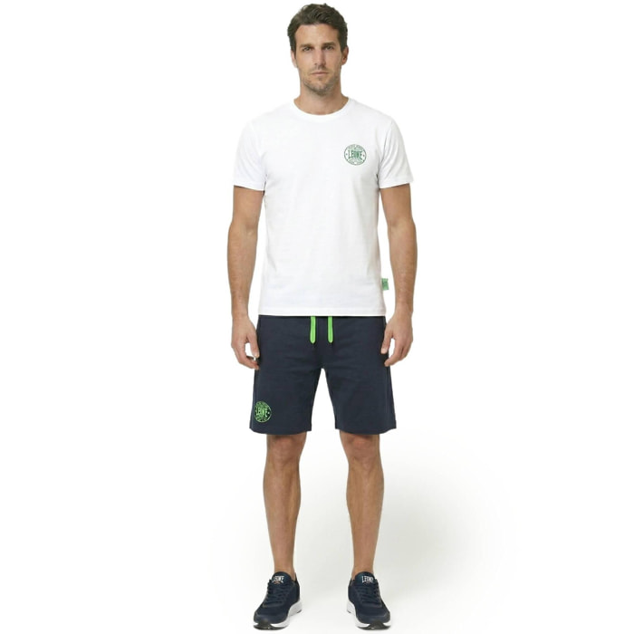 Completo uomo t-shirt + bermuda Fluo