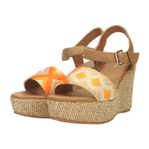 Sandali Donna Tata Italia Marrone