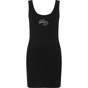 PHILIPP PLEIN Mini Tank Dress Signature