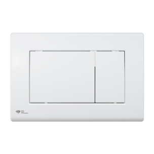 Pack WC bâti-support ECO 2L Swiss Aqua Technologies + WC suspendu avec abattant SoftClose Roca + plaque blanche (STEROGAWR01-FR)