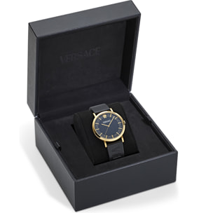 Versace Reloj Analógico De Cuarzo Versace Greca Slim (Wc-8Q)