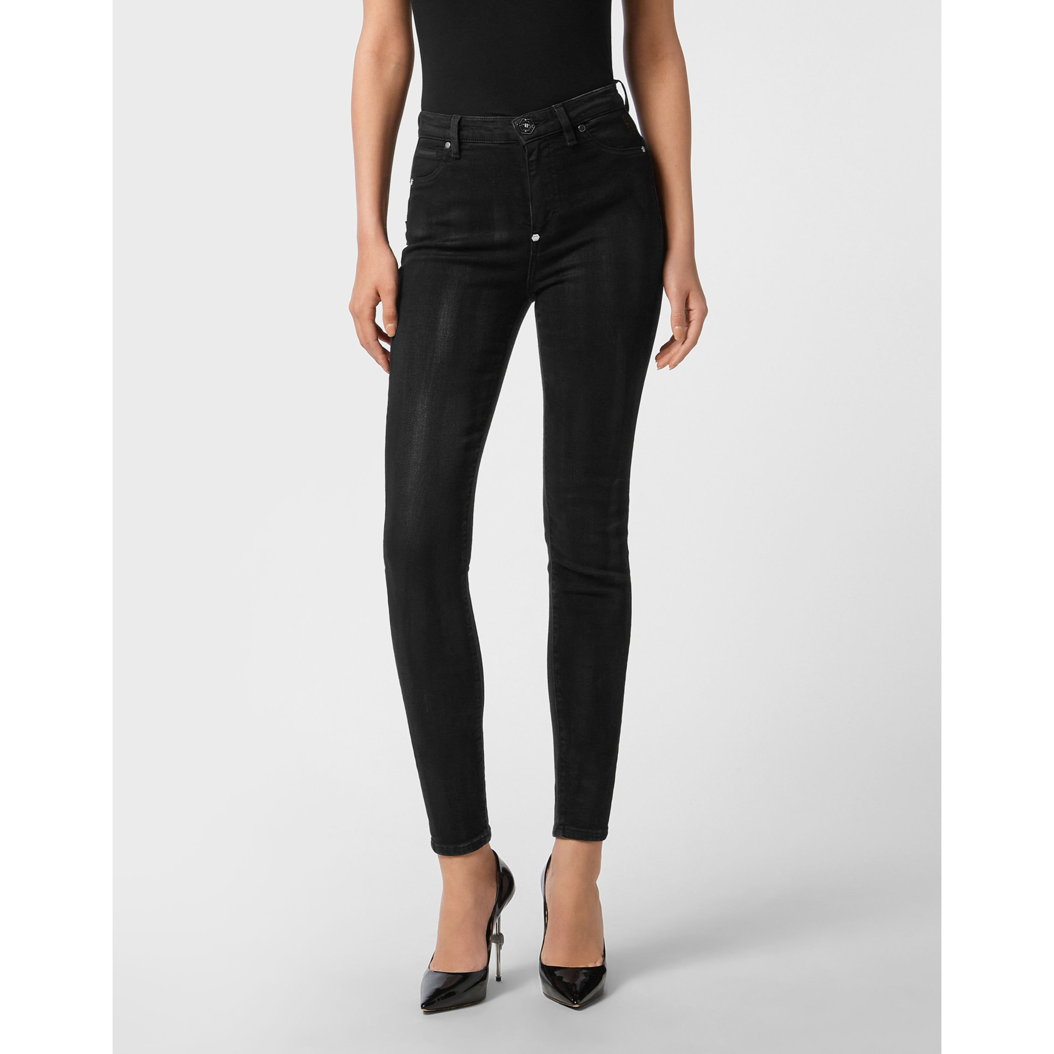 PHILIPP PLEIN High Waist Jegging