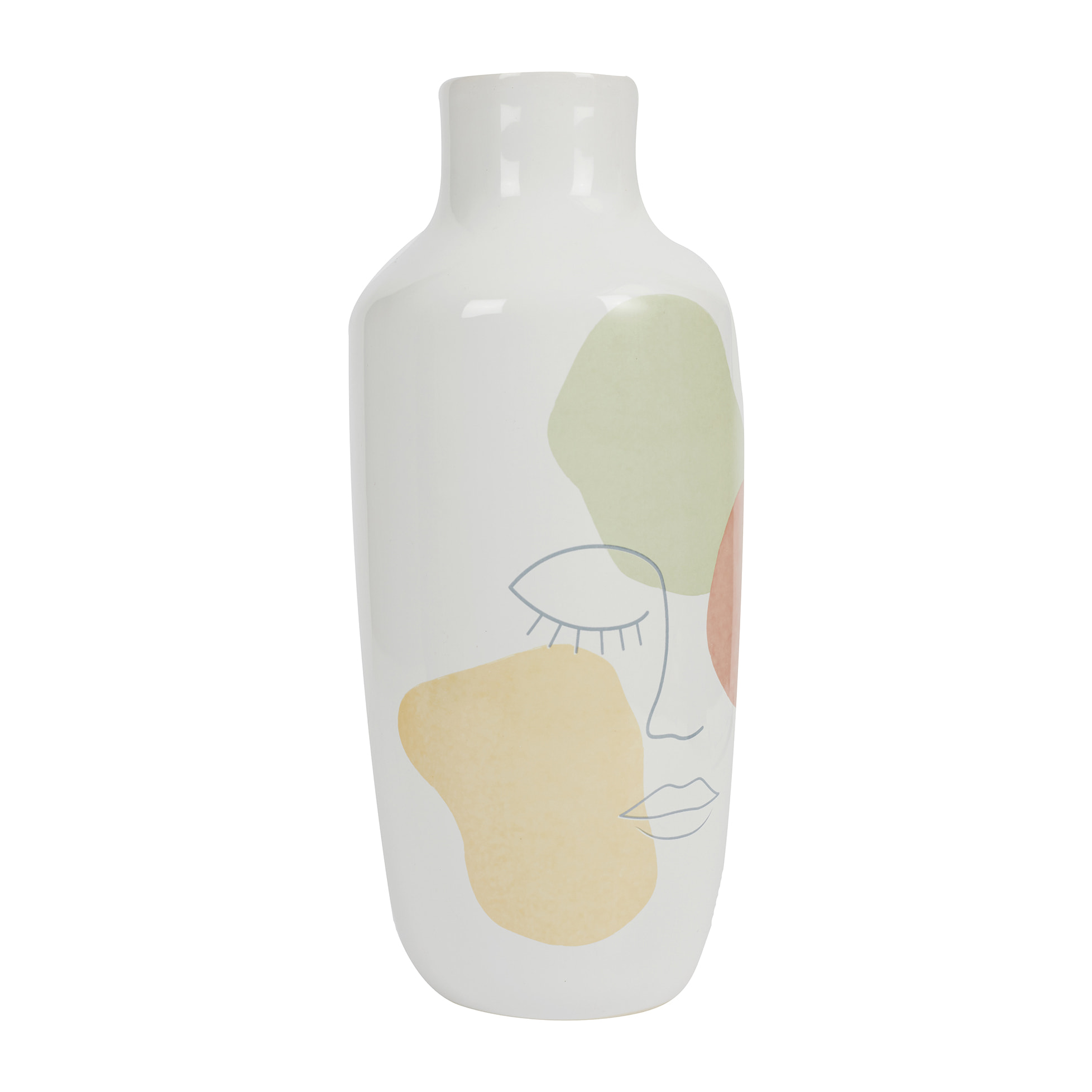 VASE CERAMIQUE POESIE FORMELLE H29CM