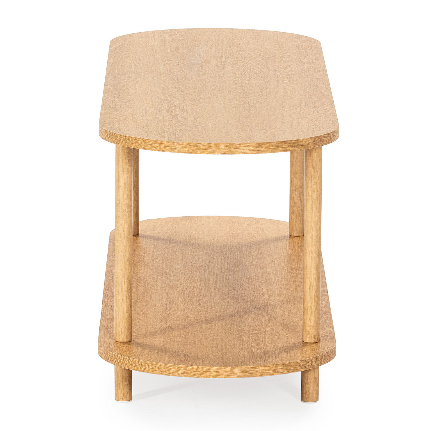 Mueble tv Montana 2 estantes efecto Roble