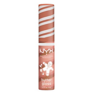 NYX Professional Makeup Butter Gloss Swirl Sugar Cookie Edition Limitée Holidays 2024