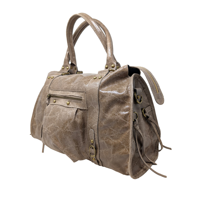 Borsa a Mano in Vera Pelle Made in Italy