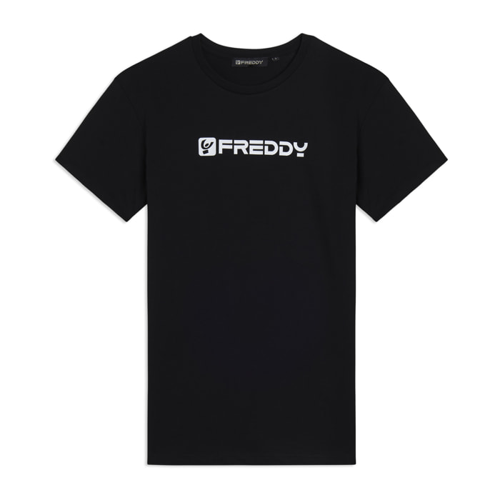 T-shirt basic uomo in 100% cotone Freddy