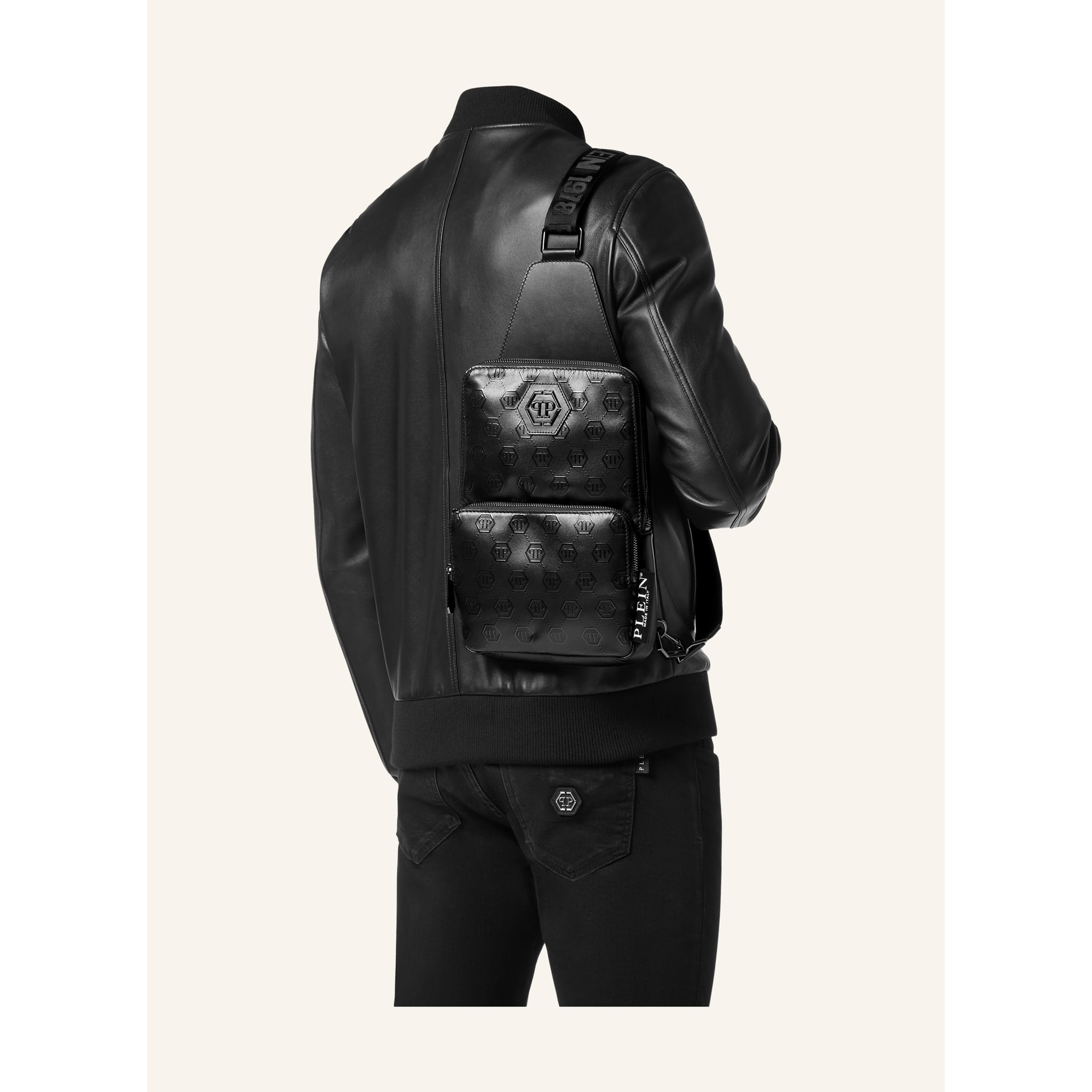 PHILIPP PLEIN Cuerpo cruzado MONOGRAM