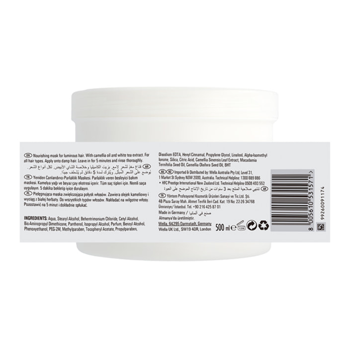 WELLA Oil Reflections Mascarilla Reveladora de Luminosidad 500ml