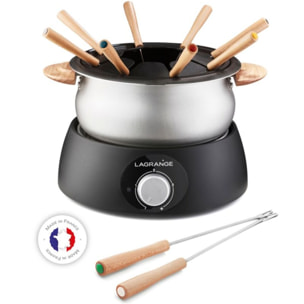 Fondue LAGRANGE Fondue Classic bois clair 8 pers 349015