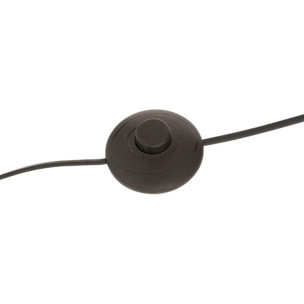 Pied de lampadaire Galia H.133cm noir