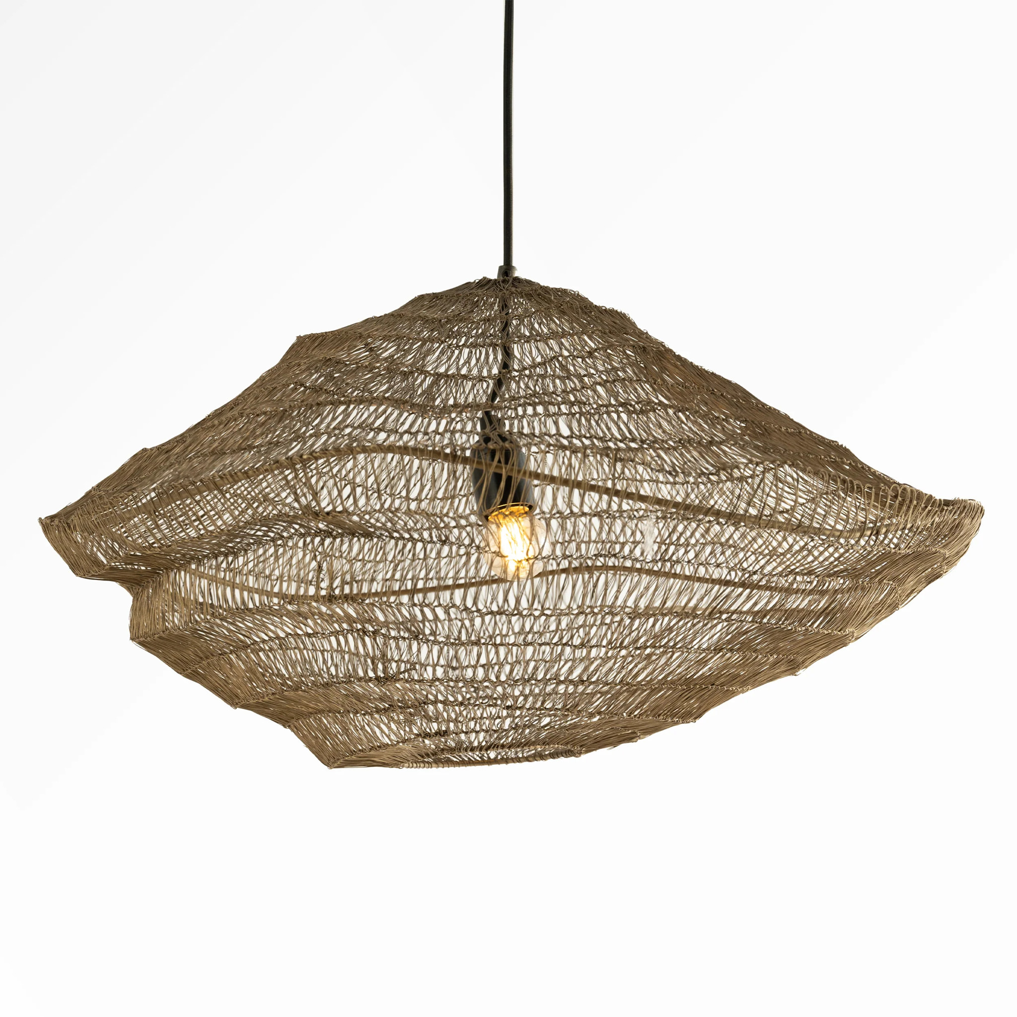 Suspension en métal doré 61 cm - Ramo