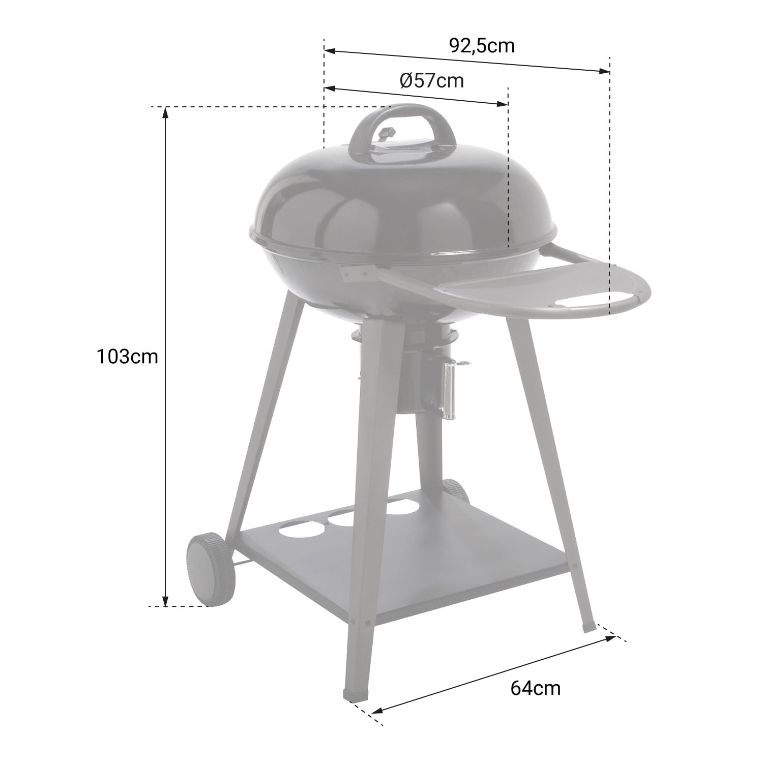 SOMAGIC - Barbecue au charbon de bois YUTAN