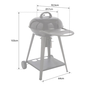 SOMAGIC - Barbecue au charbon de bois YUTAN