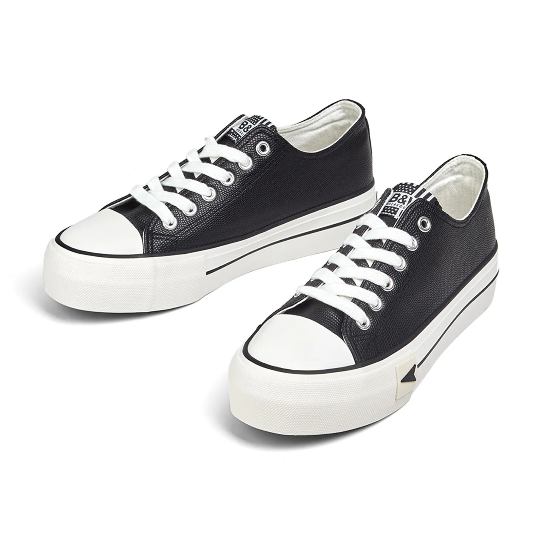 Zapatillas Plataforma Negras Mujer