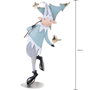 Folletto natale - Pezzi 1 - 30xH62x12cm - Bianchi Dino SpA