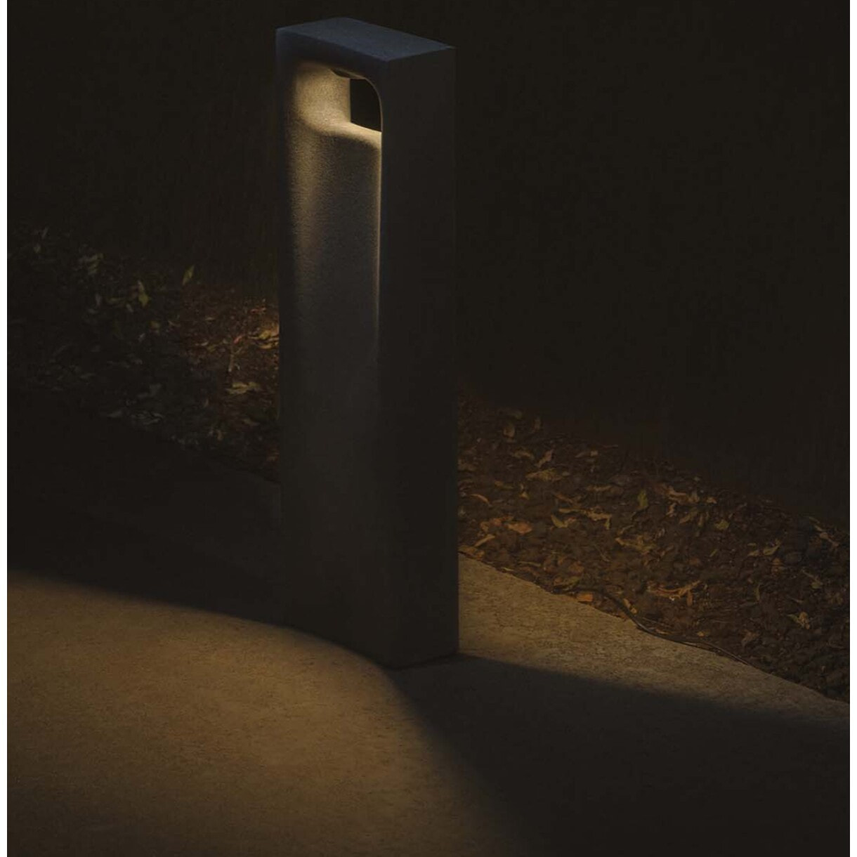 GLINT 700 Lampada paletti muro grigio 2700K