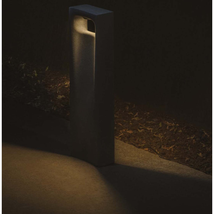 GLINT 700 Lampada paletti muro grigio 2700K