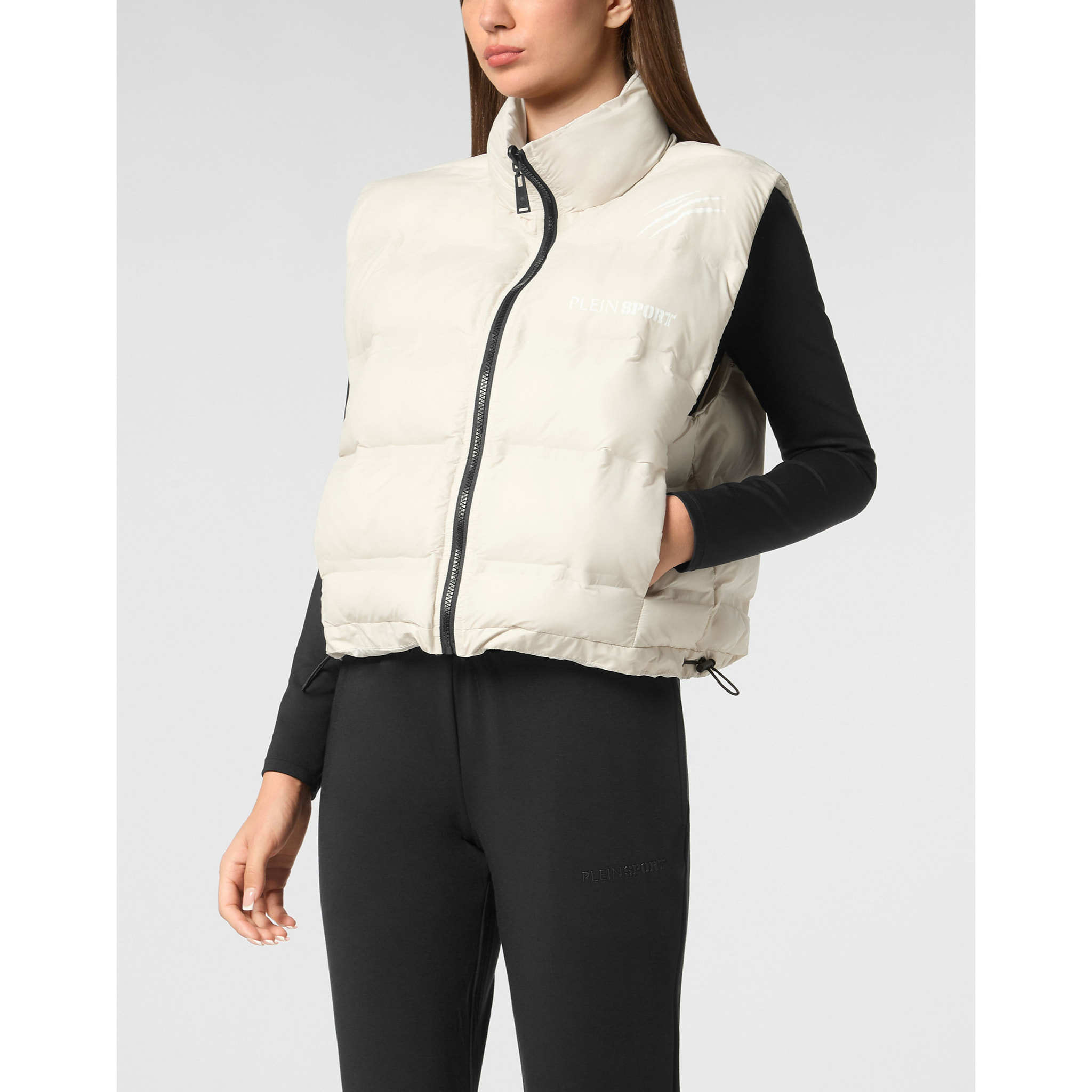 PLEIN SPORT Down Vest SCRATCH