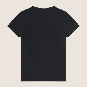 T-shirt regular in tessuto tecnico leggero