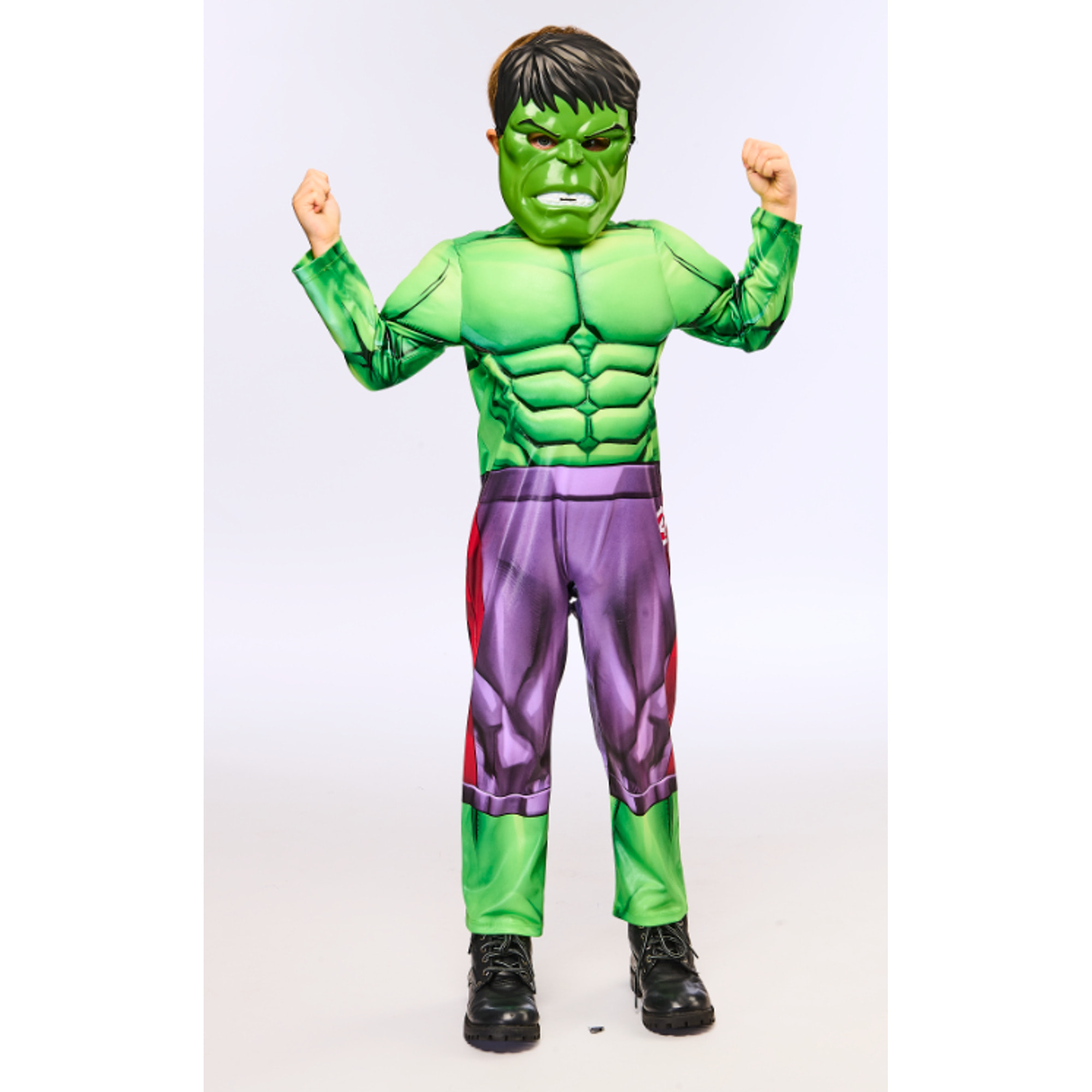 DISFRAZ HULK BLACK LINE INF