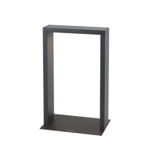 Borne solaire aluminium AXIS MINI H40CM
