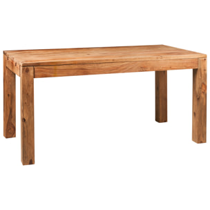 TAVOLO PRANZO IN LEGNO PROLUNGHE A SCOMPARSA 6/10 PERSONE - misura 160X80X76