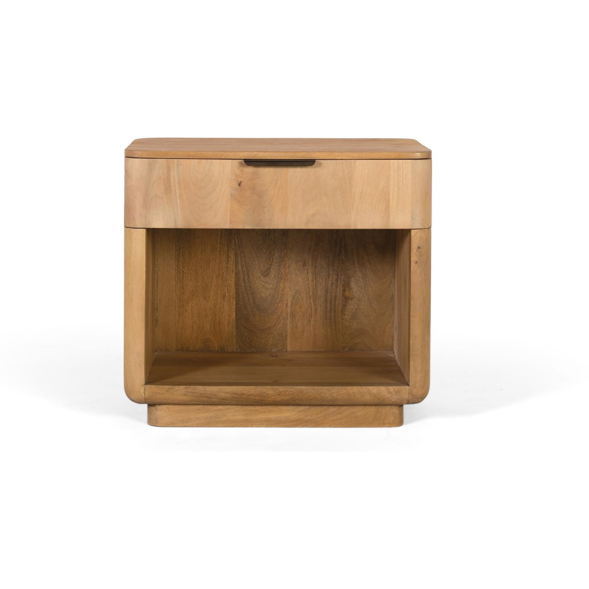 Mesitas de Noche de Madera de Mango 66 Cm Estilo Rústico Moderno