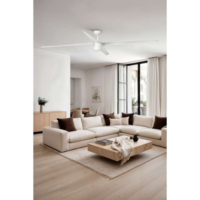 ATTOS XXL LED Ventilatore a soffitto de soffitto bianco