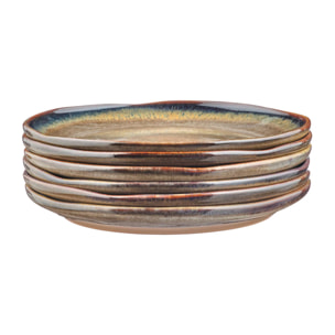 Assiette GENESIS Ø27cm - 6 pièces - Basalte
