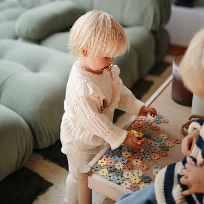 Mushie Jgo.Construcción Hex Connect Solid