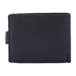 Portafoglio  da uomo In Vera pelle Made in Italy 12,5x9,5x3 cm