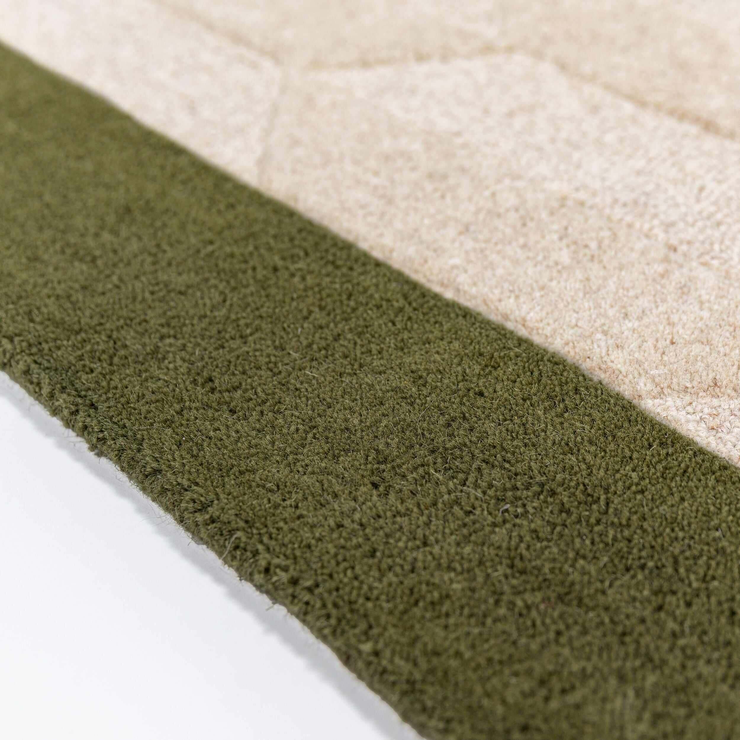 Tapis de couloir en laine à bordure APEX BORDER