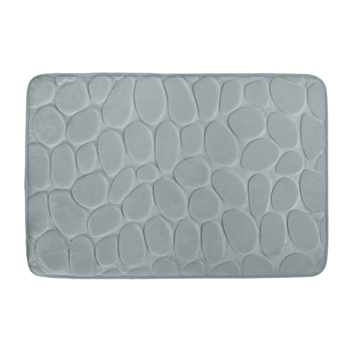 Tapis de bain Microfibre PEBBLE Gris MSV