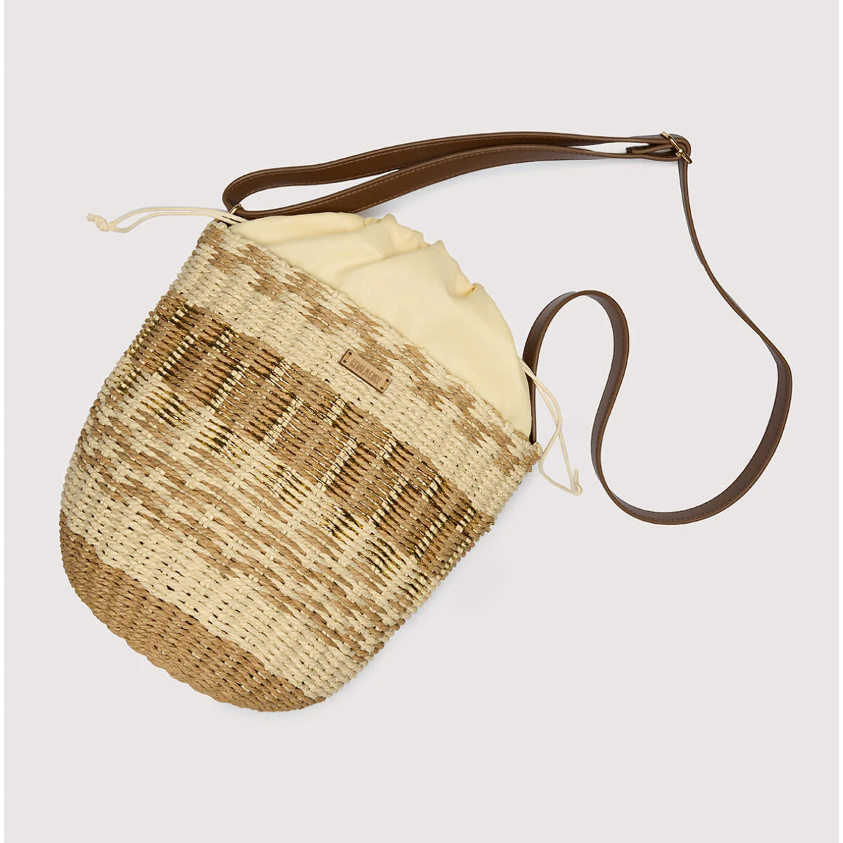 Bandolera Beige Oro - Jelya
