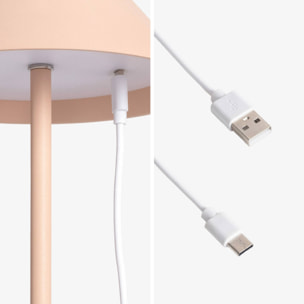 Lampe de table intérieur/extérieur LED sans fil H 32cm ADAM