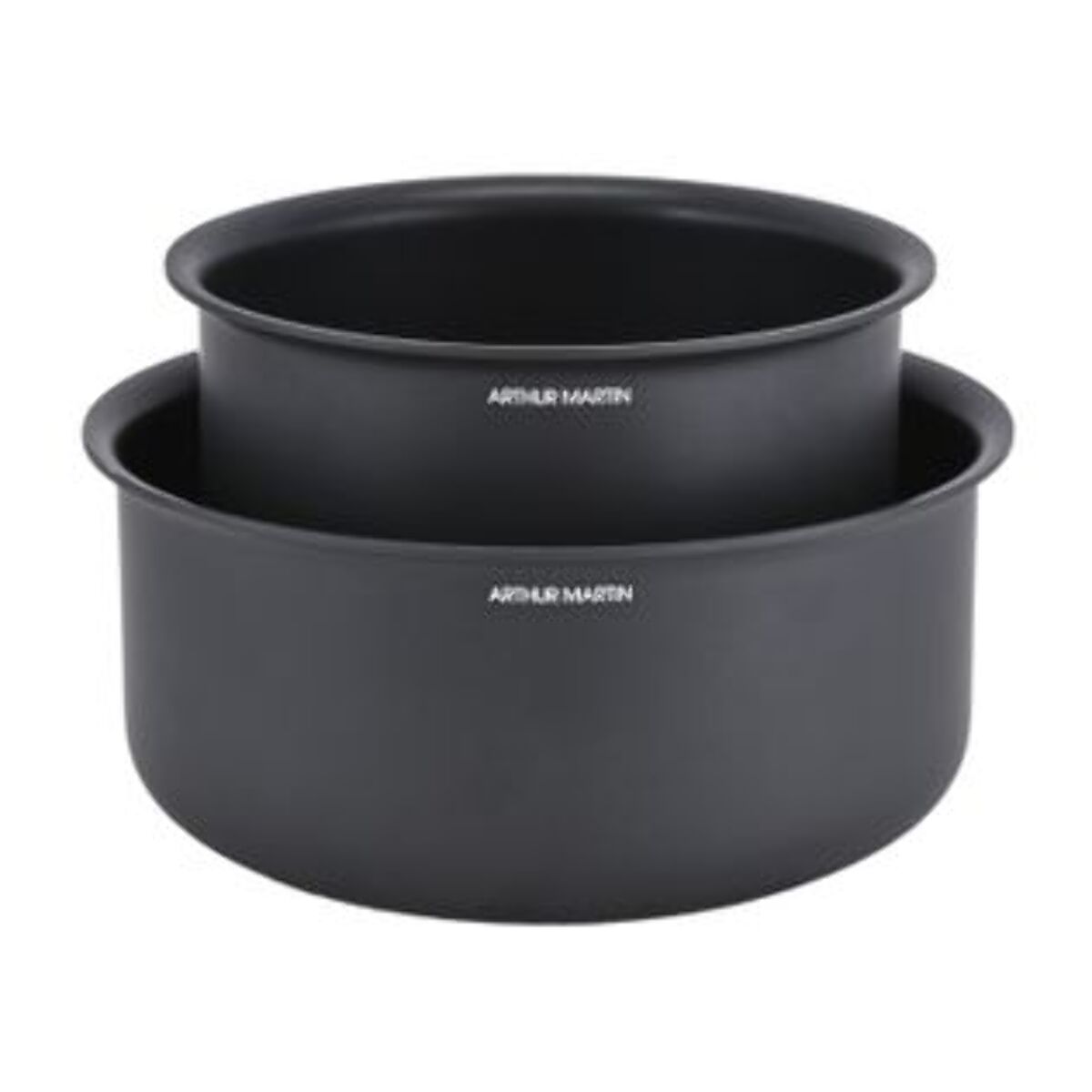 Set de 2 casseroles amovible alu