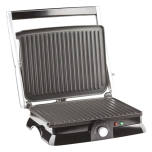 Panini Grill, Parrilla Eléctrica y Sandwichera, 2000 W.